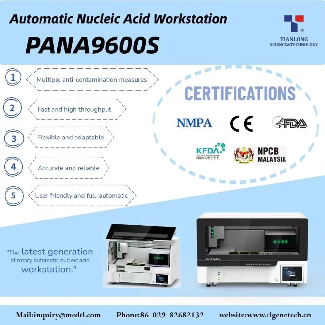 Automated Nucleic Acid Extractor / Workstation - Pana9600s