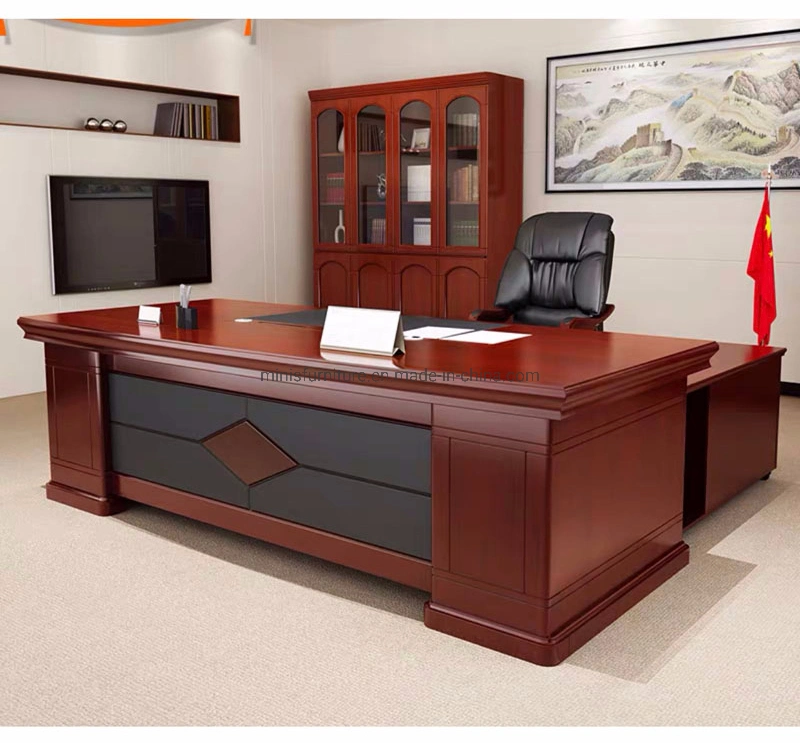 (MN-OD301) China Manufacturing Furniture Executive MDF Veneer Office Table Manager Desk