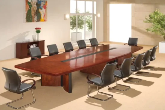 Luxury Large Office Oval Meeting Table Design Banquet Table (SZ-MT119)