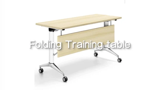 Modular Free Combination Folding and Movable Training Table Meeting Room Desk